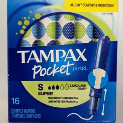 Tampones Menstruales Tampax Pocket SUPER por unidades (no cajas)