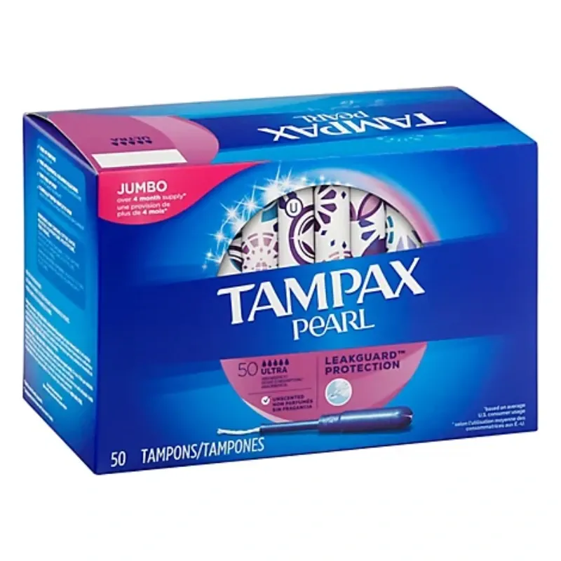 Tampones Menstruales Tampax Pearl ULTRA nivel superior por unidades (no cajas)