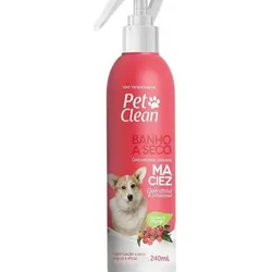 champú en seco para perros y gatos Pet Clean Banho a Seco Maciez con queratina y D-pantenol