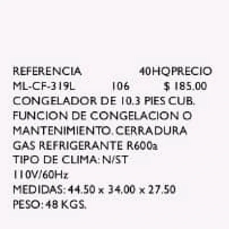 Congelador