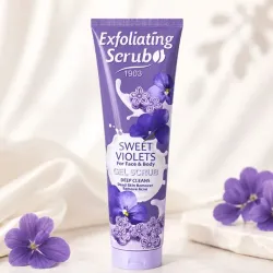 EXFOLIATING SCRUB SWEET VIOLETS