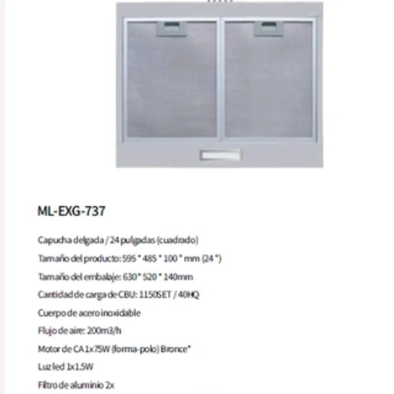 Extractor de Grasa