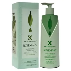 Keratine Queen Rosemary Hair Growth Shampoo