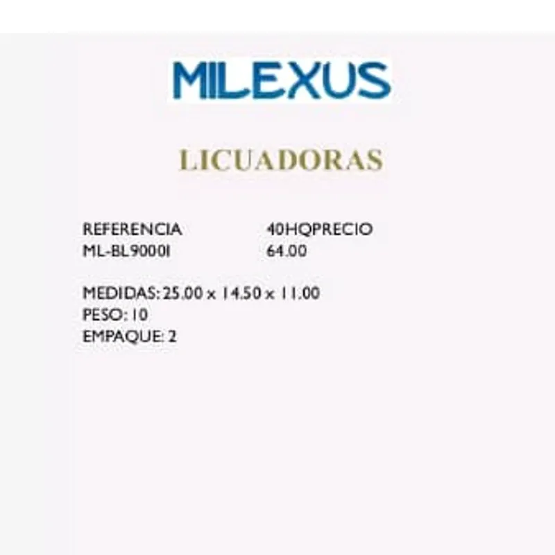 Licuadora