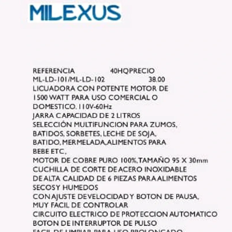 Licuadora