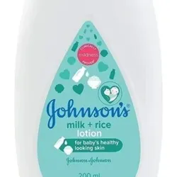 LOCIÓN JHONSON'S BABY MILK + RICE