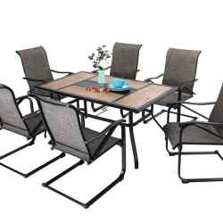Mesa con silla para Terraza 7 Pzas