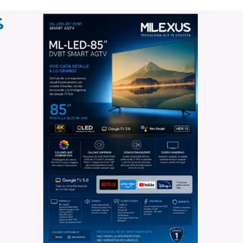 ML-LED-85" Smart 4k