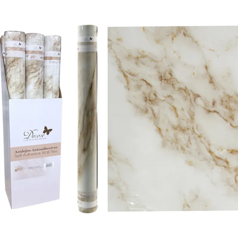 Papel Adhesivo Decorativo Mármol Beige