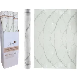 Papel Adhesivo Decorativo Mármol Blanco