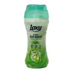 perlas potenciadoras de fragancia y suavizante para la ropa Loxy Clean In-Wash Scent Booster en su variante de aroma Brisa Natural de Bosque