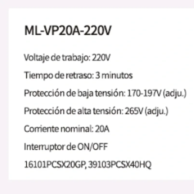 Regulador de Voltaje 220 V