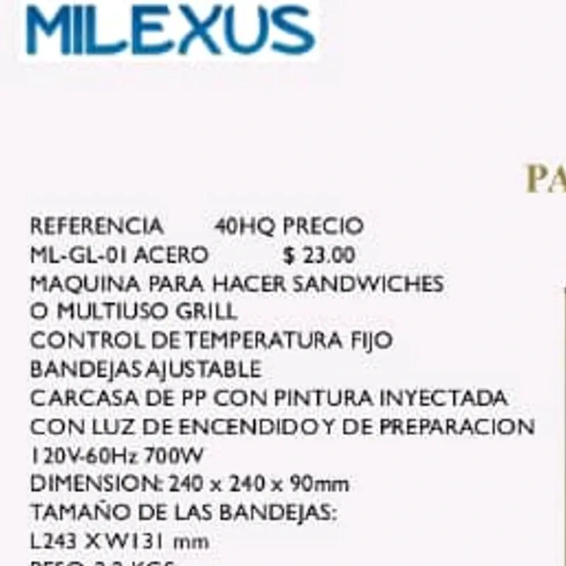 Sandwichera