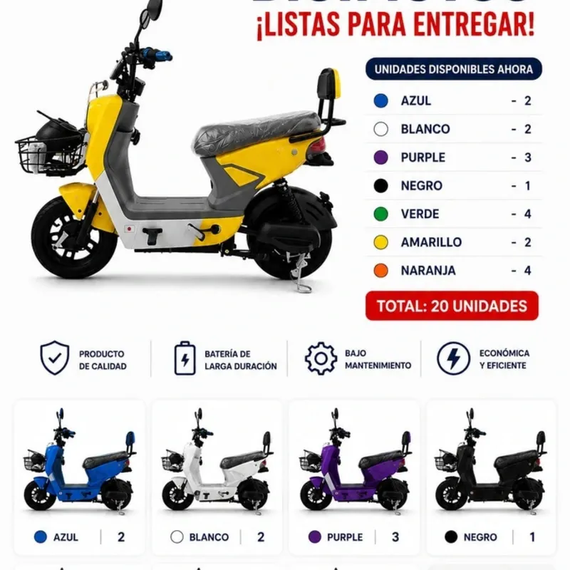 Scooter Eléctrico Mikazuki Eagle Litio 2026