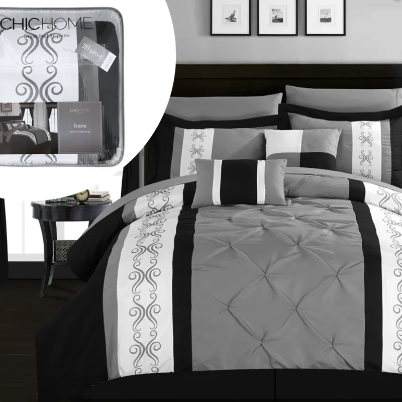Set de Cama 20 Piezas Chic Home Icaria