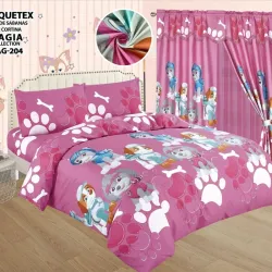 Set de Edredón Infantil (Sábanas y Cortinas)
