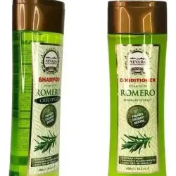 SHAMPOO Y ACONDICIONADOR DE ROMERO CRECEPELO CAPILAR