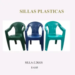 Sillas Plásticas