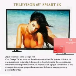Televisor 65" Smart 4k