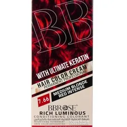 tinte para cabello en crema de la marca BBRose (Rich Luminous Conditioning Colorant con keratina).