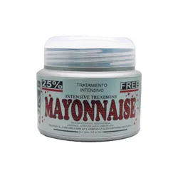 tratamiento capilar intensivo con fórmula de mayonesa