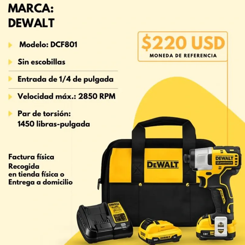 Atornillador de Impacto 12V MAX