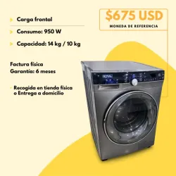 Lavadora Royal Carga Frontal 14kg