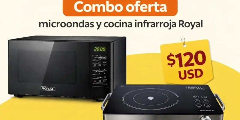 MICROONDAS + COCINA INFRARROJA 