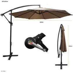 Sombrilla para terraza o piscina