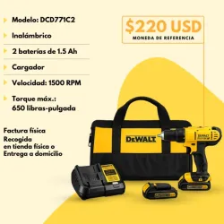 Taladro Compacto 20V MAX