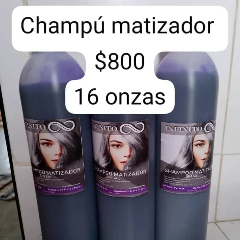 Champú matizador morado 