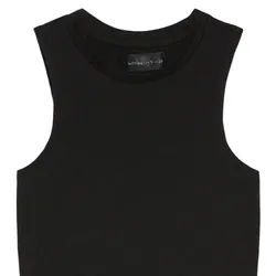 Camiseta negra corta