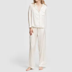 Pijama de mangas largas
