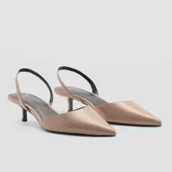 Tacón beige