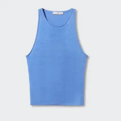 Top azul