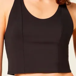 Top deportivo negro