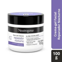 Crema facial en Gel Reparador Nocturno Neutrogena Face Care Intensive Colageno Hidrolizado 100g
