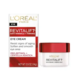 Crema para ojos L'oréal Revitalift Antiarrugas y Reafirmante con Pro-retinol+Centella Asiática 14g 