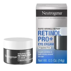 Crema para ojos Neutrogena Rapid Wrinkle Repair Retinol Pro+, sin fragancia