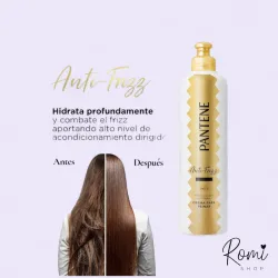 Crema Para Peinar Pantene Anti-Frizz 300ml