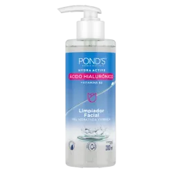 Limpiador Facial Pond's con Ácido Hialurónico 200ml
