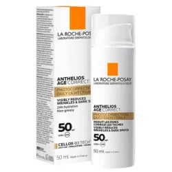 Protector solar facial La Roche-Posay Reductor de arrugas y manchas SPF 50+ 50ml