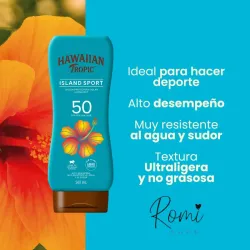 Protector Solar Island Sport Hawaiin Tropic Loción FPS 50+ 240ml