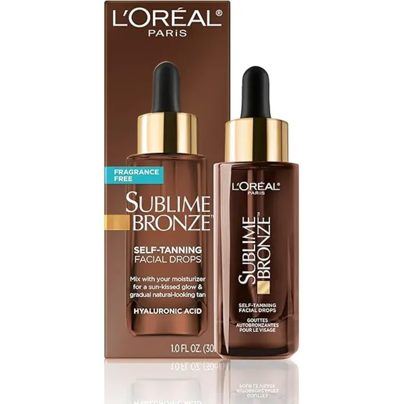 Serum de Gotas autobronceadoras faciales Sublime Bronze L'oréal 30ml