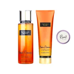 Set de Colonia y Crema Victoria's Secret Amber Romance