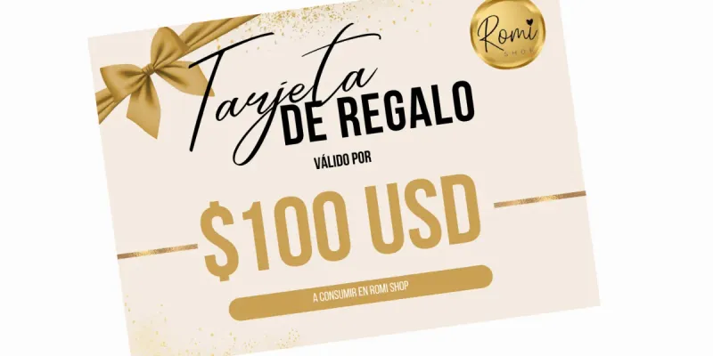 Tarjeta de Regalo