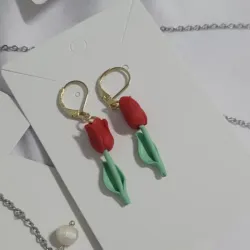 Aretes Tulipán