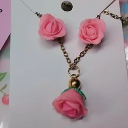 Juego de botones rosas