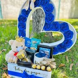 Corazón blue