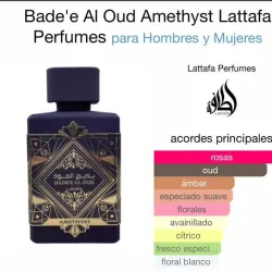 Perfume Bade'e Al Oud Amethyst Lataffa 